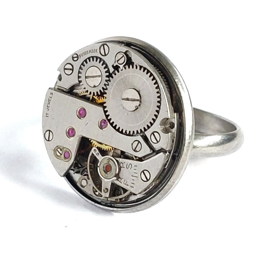 ANELLO MOVIMENTI ACCIAIO