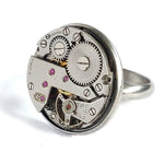 anello movimento meccanico 17 rubini