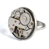 anello movimento meccanico 17 rubini