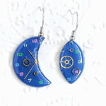 ORECCHINI LUNA BLU