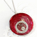 CIONDOLO DOUBLE FACE ROSSO