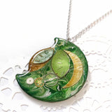 CIONDOLO DOUBLE FACE VERDE