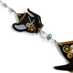 collana teiera di "Alice nel paese delle meraviglie"