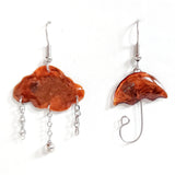 ORECCHINI CIELO ARANCIONE